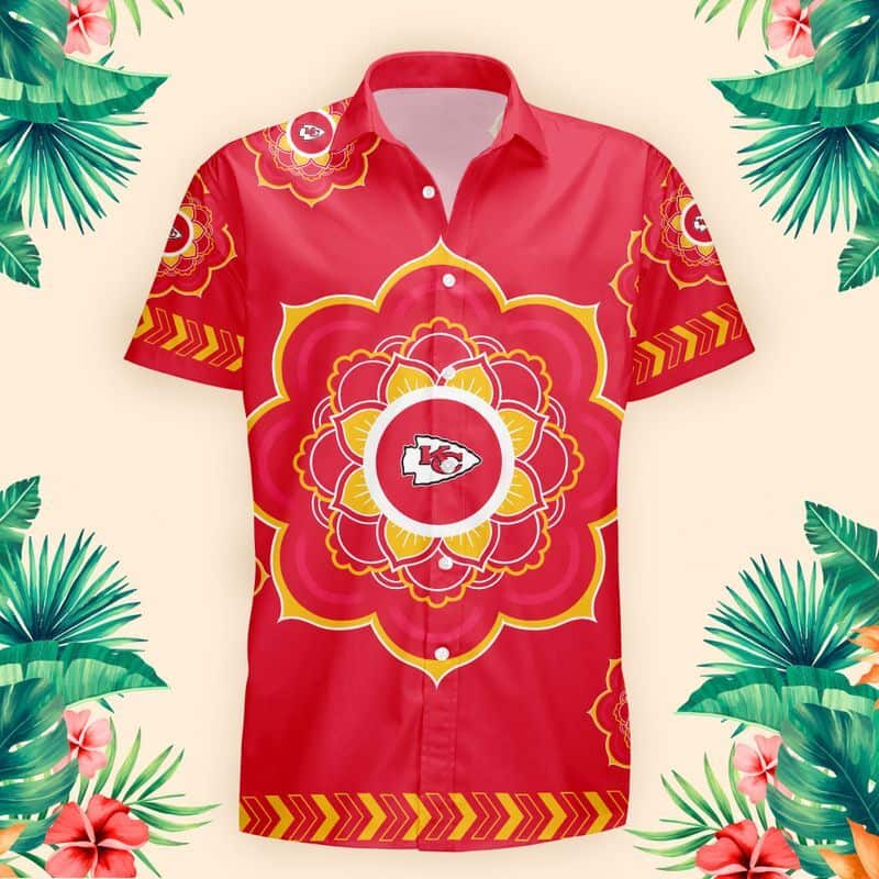 Red Aloha NFL Kansas City Chiefs Hawaiian Shirt Gift For Football Boyfriend Red Aloha NFL Kansas City Chiefs Hawaiian Shirt Gift For Football Boyfriend