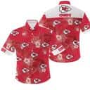 NFL Kansas City Chiefs Hawaiian Shirt Hibiscus Flower Pattern Beach Gift