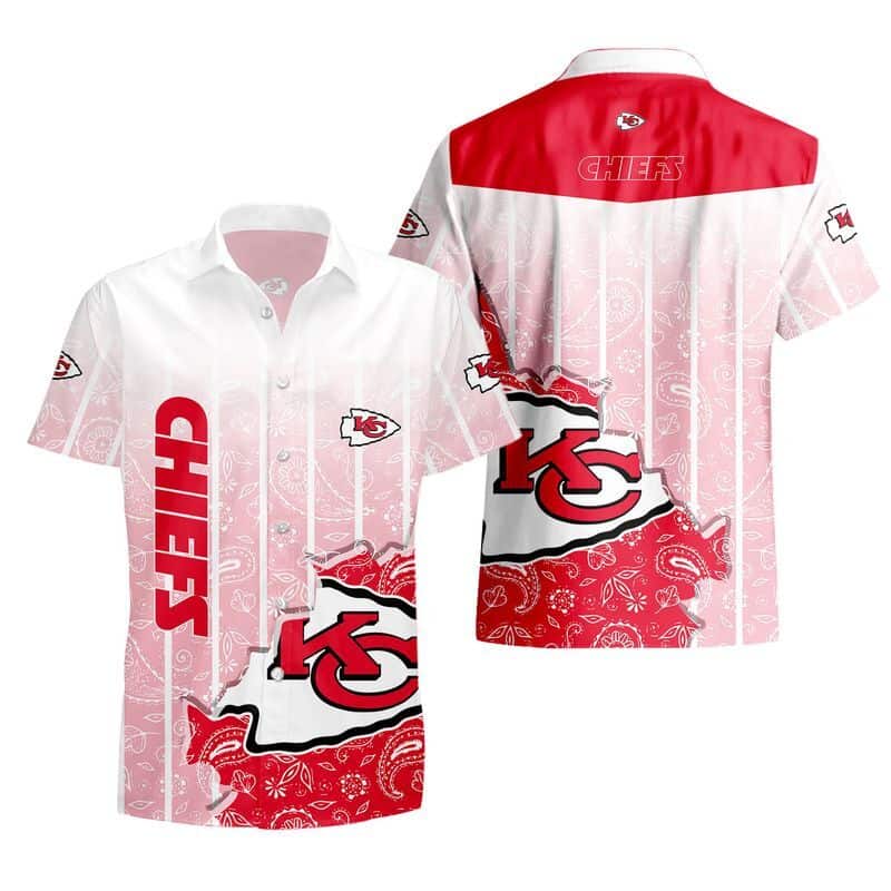 NFL Kansas City Chiefs Hawaiian Shirt Gift For Football Players