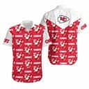 NFL Kansas City Chiefs Hawaiian Shirt Mickey and Flowers