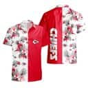 NFL Kansas City Chiefs Hawaiian Shirt Tropical Pattern NFL Kansas City Chiefs Hawaiian Shirt Tropical Pattern