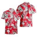 Aloha NFL Kansas City Chiefs Hawaiian Shirt Tropical Pattern Aloha NFL Kansas City Chiefs Hawaiian Shirt Tropical Pattern