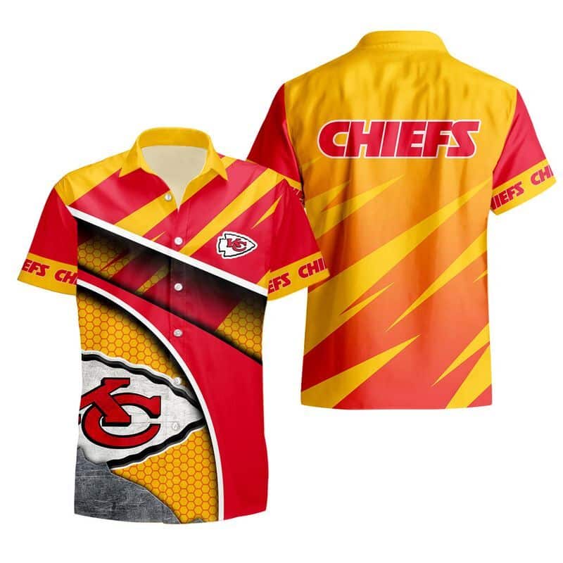 Aloha Kansas City Chiefs Hawaiian Shirt Gift For NFL Fans Aloha Kansas City Chiefs Hawaiian Shirt Gift For NFL Fans