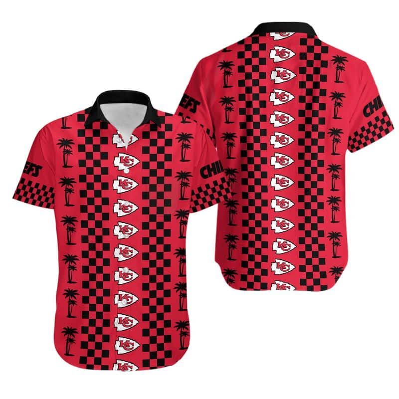 Summer Aloha NFL Kansas City Chiefs Hawaiian Shirt Beach Gift For Dad Summer Aloha NFL Kansas City Chiefs Hawaiian Shirt Beach Gift For Dad