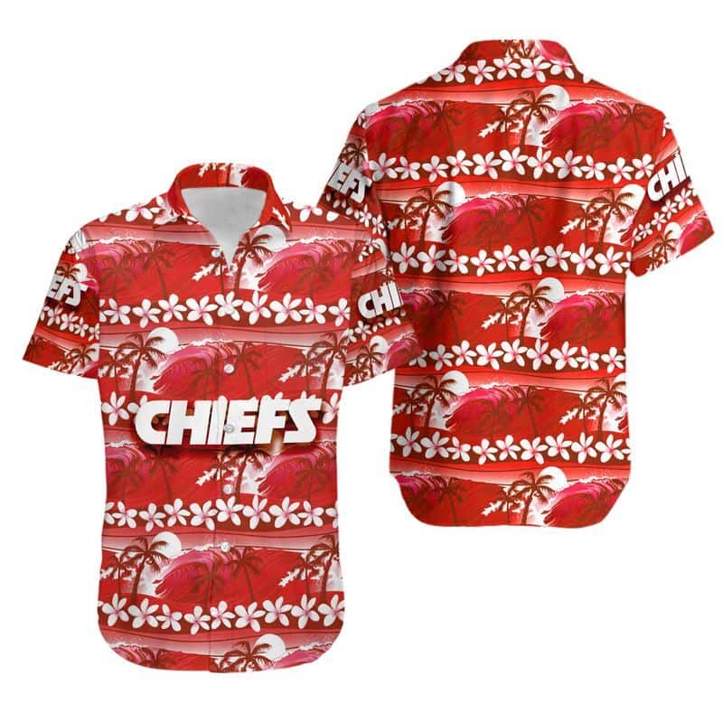 Beach Aloha NFL Kansas City Chiefs Hawaiian Shirt Summer Vacation Gift Beach Aloha NFL Kansas City Chiefs Hawaiian Shirt Summer Vacation Gift