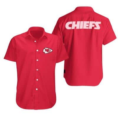 Red Aloha NFL Kansas City Chiefs Hawaiian Shirt