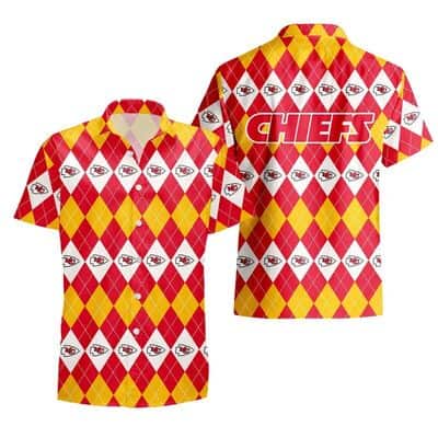NFL Kansas City Chiefs Hawaiian Shirt Summer Vacation Gift NFL Kansas City Chiefs Hawaiian Shirt Summer Vacation Gift