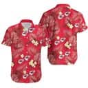 NFL Kansas City Chiefs Hawaiian Shirt Palm Leaves Pattern NFL Kansas City Chiefs Hawaiian Shirt Palm Leaves Pattern