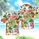 Summer Aloha Scooby Doo Hawaiian Shirt Tropical Flower Pattern Summer Aloha Scooby Doo Hawaiian Shirt Tropical Flower Pattern