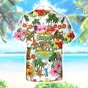 Summer Aloha Scooby Doo Hawaiian Shirt Tropical Flower Pattern Summer Aloha Scooby Doo Hawaiian Shirt Tropical Flower Pattern
