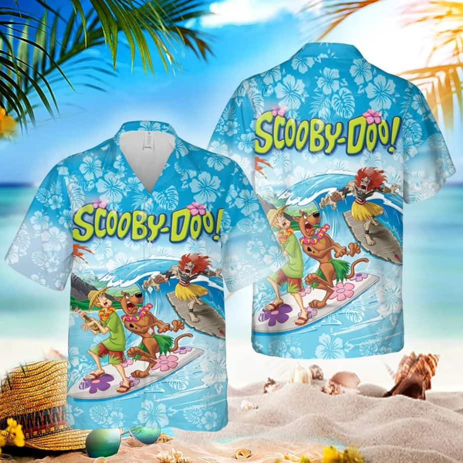 Scooby Doo Hawaiian Shirt Birthday Gift For Beach Lovers