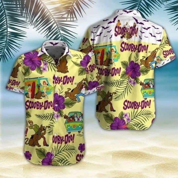 Scooby Doo Hawaiian Shirt Tropical Flower Pattern Best Beach Gift