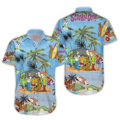 Scooby Doo Hawaiian Shirt Beach Gift For Cartoon Lovers