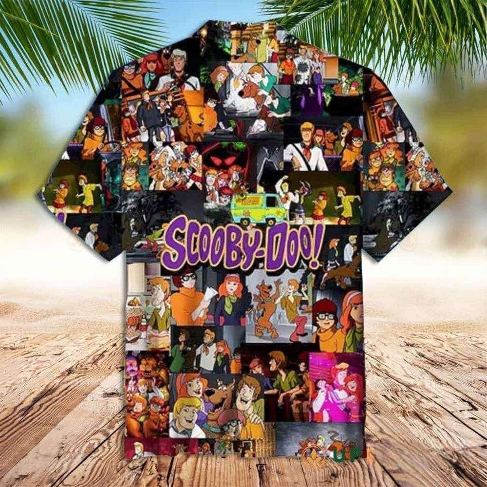 Scooby Doo Hawaiian Shirt All Characters Beach Gift For Friend Scooby Doo Hawaiian Shirt All Characters Beach Gift For Friend