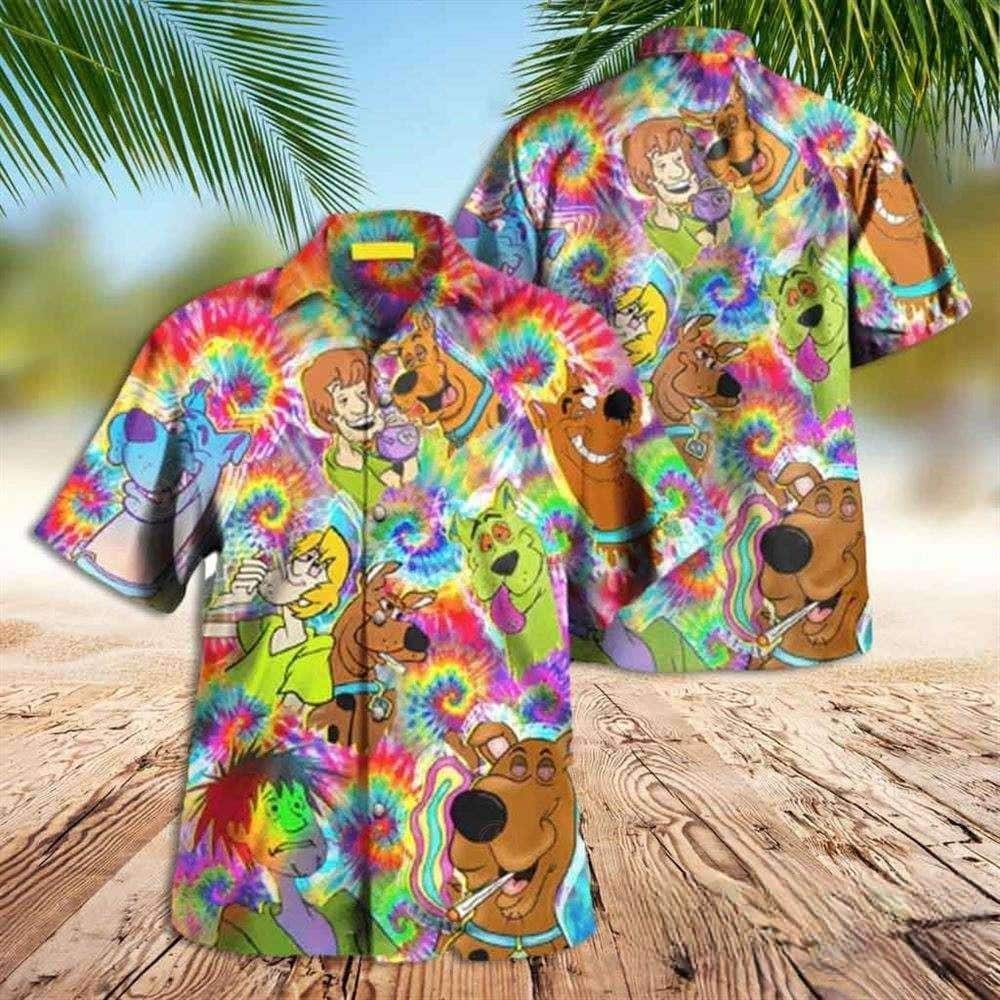 Scooby Doo Hawaiian Shirt Summer Holiday Gift