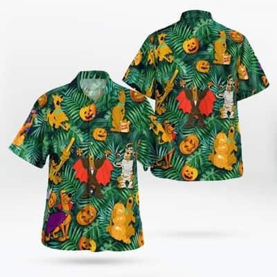 Scooby Doo Hawaiian Shirt Halloween Gift For Beach Lovers