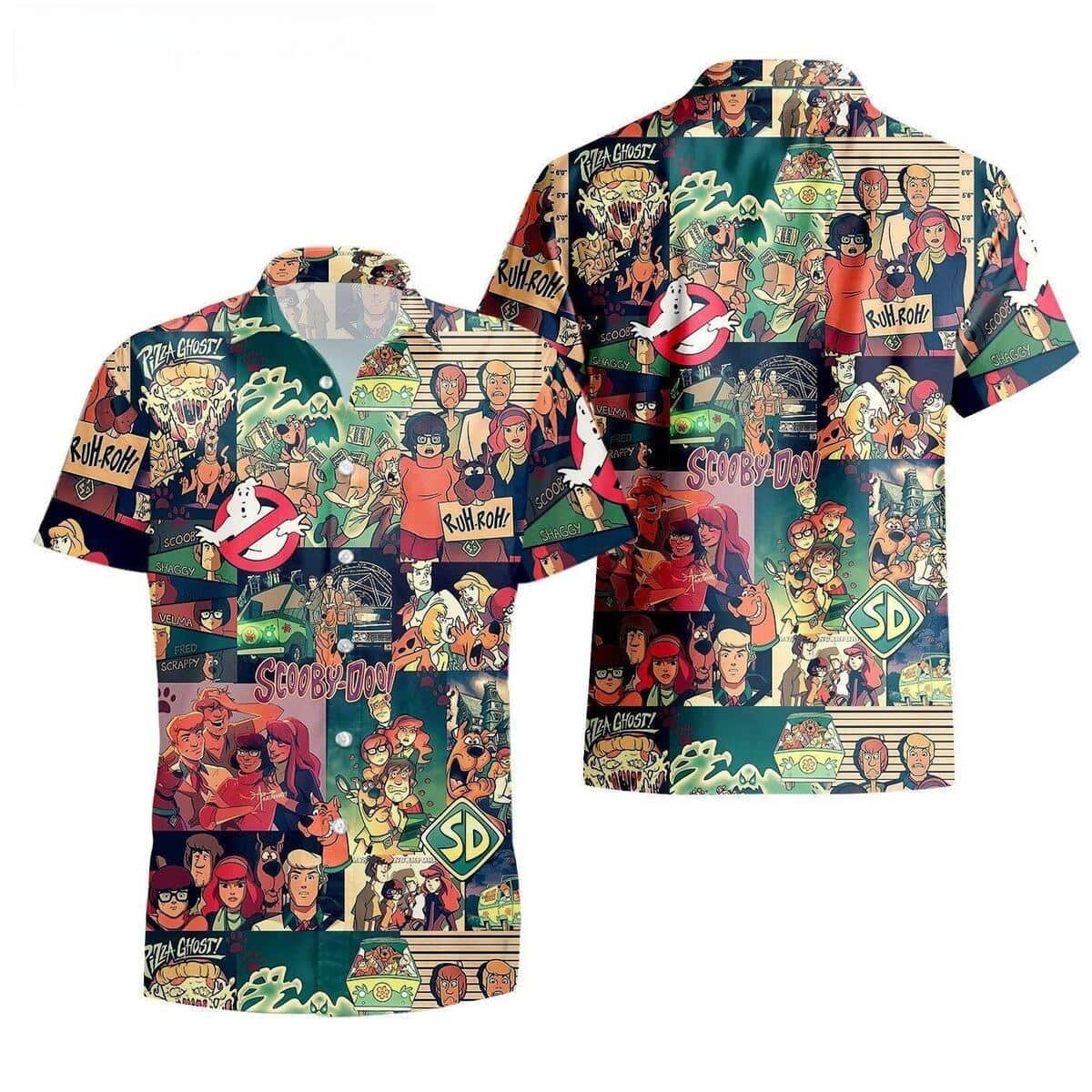 Summer Aloha Scooby Doo Hawaiian Shirt Beach Gift For Dad