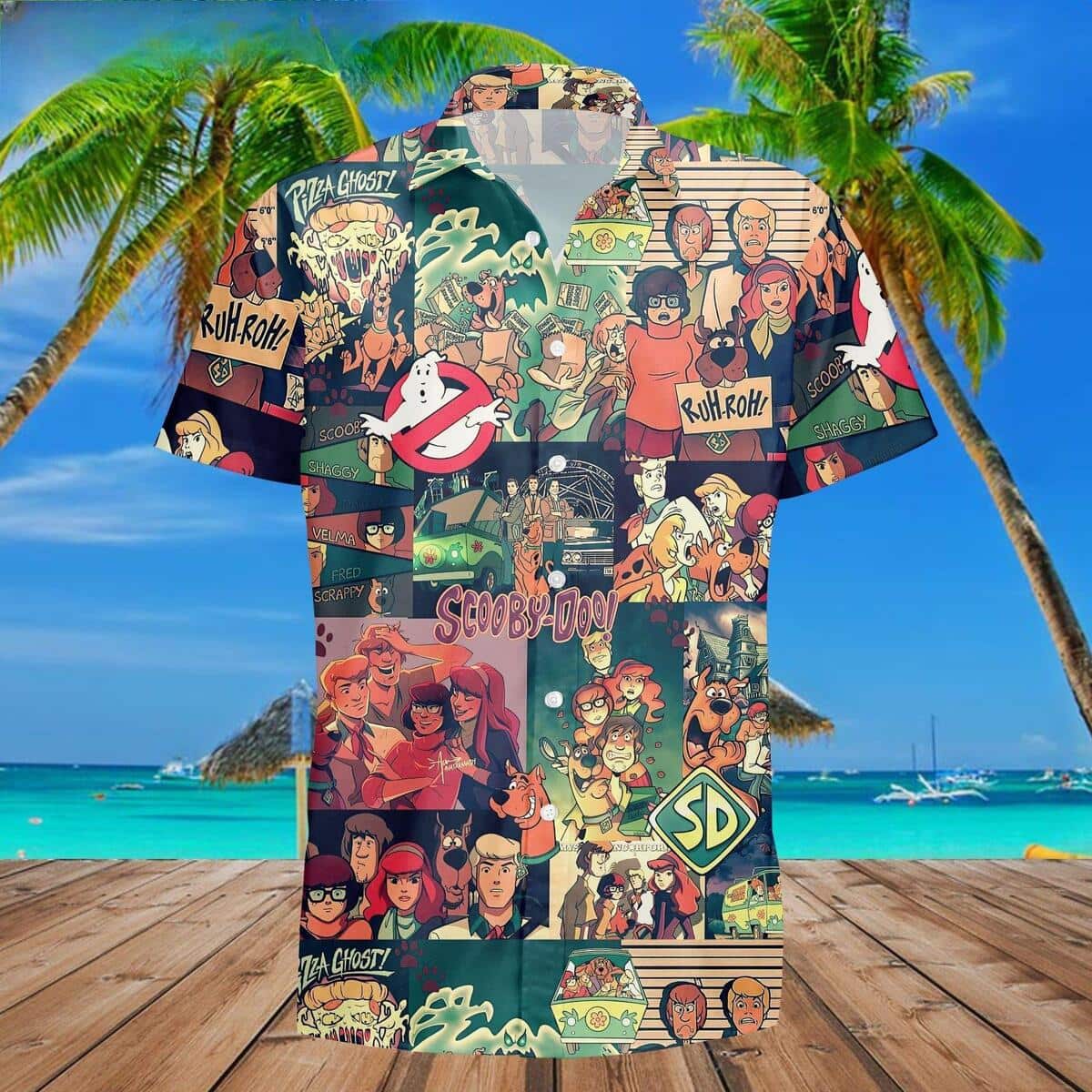Summer Aloha Scooby Doo Hawaiian Shirt Beach Gift For Dad Summer Aloha Scooby Doo Hawaiian Shirt Beach Gift For Dad
