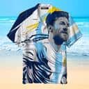 Lionel Messi Hawaiian Shirt Beach Gift Messi Fans