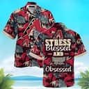 MLB Arizona Diamondbacks Hawaiian Shirt Stress Blessed Obsessed MLB Arizona Diamondbacks Hawaiian Shirt Stress Blessed Obsessed