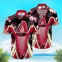 MLB Arizona Diamondbacks Hawaiian Shirt Tropical Flower Pattern Beach Lovers Gift MLB Arizona Diamondbacks Hawaiian Shirt Tropical Flower Pattern Beach Lovers Gift