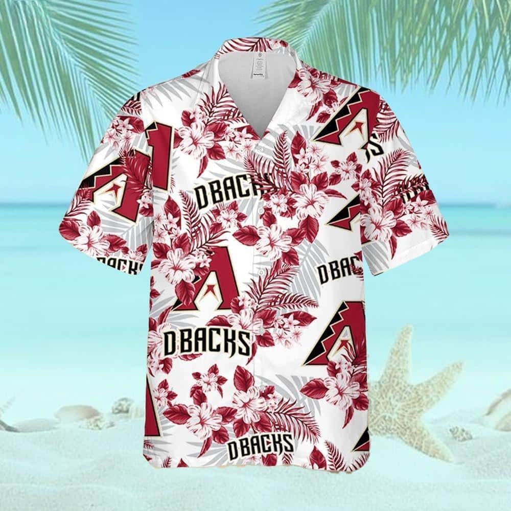 Summer Aloha MLB Arizona Diamondbacks Hawaiian Shirt Flowers Pattern Summer Aloha MLB Arizona Diamondbacks Hawaiian Shirt Flowers Pattern