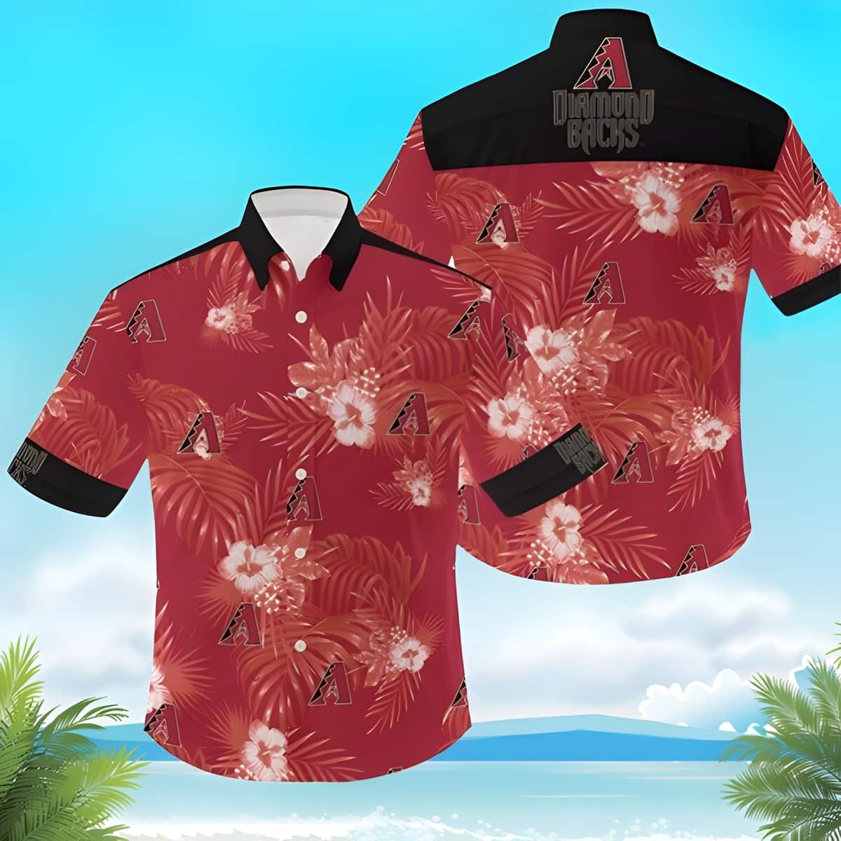 MLB Arizona Diamondbacks Hawaiian Shirt Summer Beach Gift