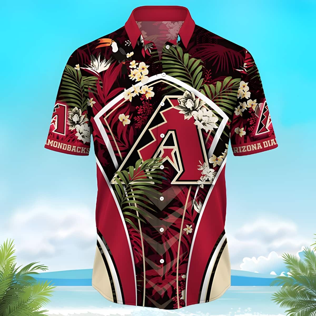 MLB Arizona Diamondbacks Hawaiian Shirt Baseball Fans Gift