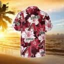 MLB Arizona Diamondbacks Hawaiian Shirt Floral Pattern Beach Lovers Gift