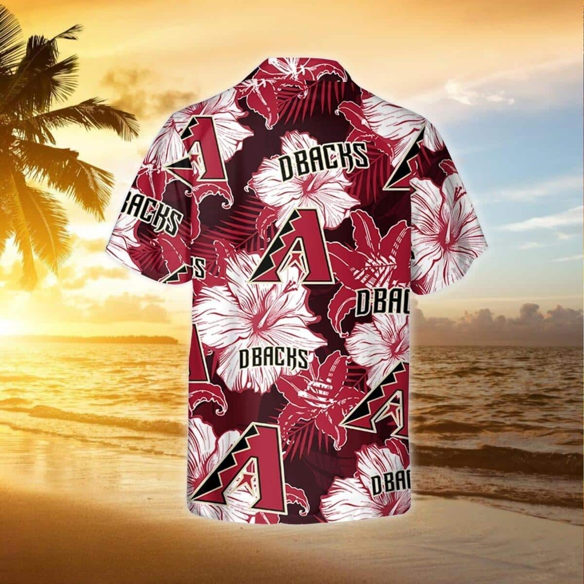 MLB Arizona Diamondbacks Hawaiian Shirt Floral Pattern Beach Lovers Gift MLB Arizona Diamondbacks Hawaiian Shirt Floral Pattern Beach Lovers Gift