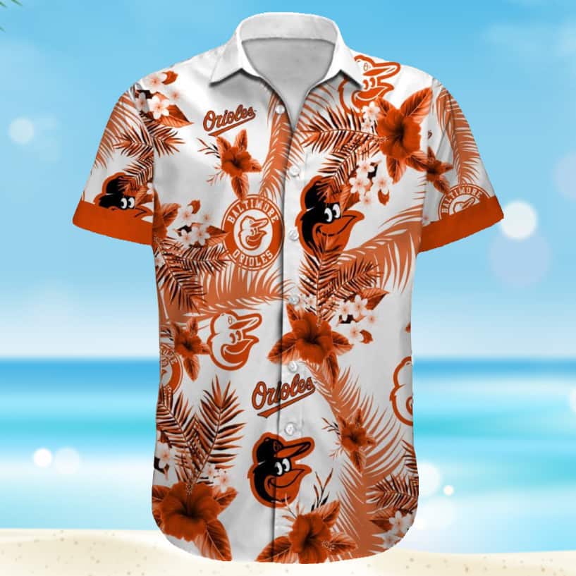 MLB Baltimore Orioles Hawaiian Shirt Beach Lovers Gift MLB Baltimore Orioles Hawaiian Shirt Beach Lovers Gift