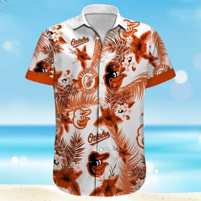 MLB Baltimore Orioles Hawaiian Shirt Beach Lovers Gift