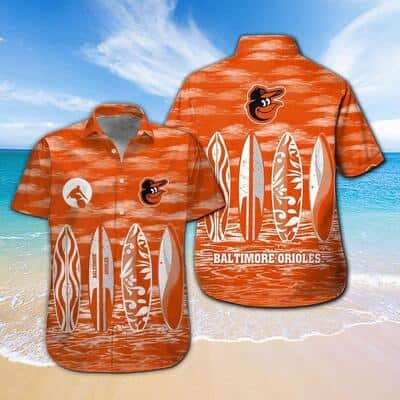 MLB Baltimore Orioles Hawaiian Shirt Surfing Pattern Aloha Beach Lovers Gift MLB Baltimore Orioles Hawaiian Shirt Surfing Pattern Aloha Beach Lovers Gift