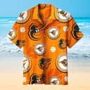 Orange Aloha MLB Baltimore Orioles Hawaiian Shirt Summer Vacation Gift