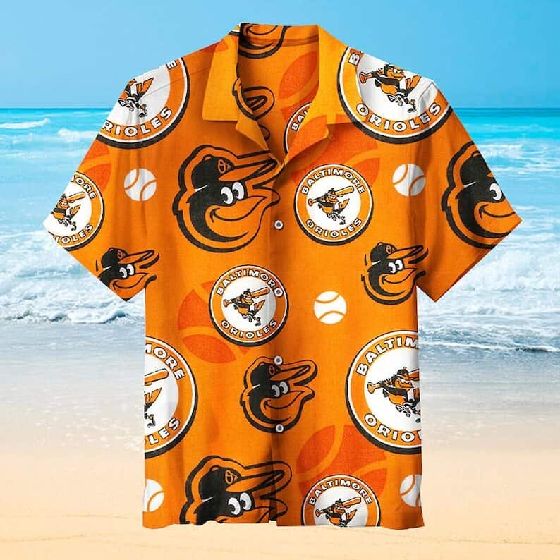 Orange Aloha MLB Baltimore Orioles Hawaiian Shirt Summer Vacation Gift Orange Aloha MLB Baltimore Orioles Hawaiian Shirt Summer Vacation Gift