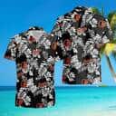 MLB Baltimore Orioles Hawaiian Shirt Gift For Beach Trip Black Aloha