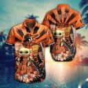 Baby Yoda Star Wars MLB Baltimore Orioles Hawaiian Shirt Beach Lovers Gift