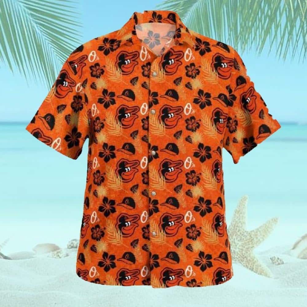 Summer Aloha MLB Baltimore Orioles Hawaiian Shirt Flower Pattern Beach Gift Summer Aloha MLB Baltimore Orioles Hawaiian Shirt Flower Pattern Beach Gift