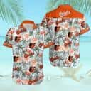 MLB Baltimore Orioles Hawaiian Shirt Tropical Flamingo Best Beach Gift MLB Baltimore Orioles Hawaiian Shirt Tropical Flamingo Best Beach Gift