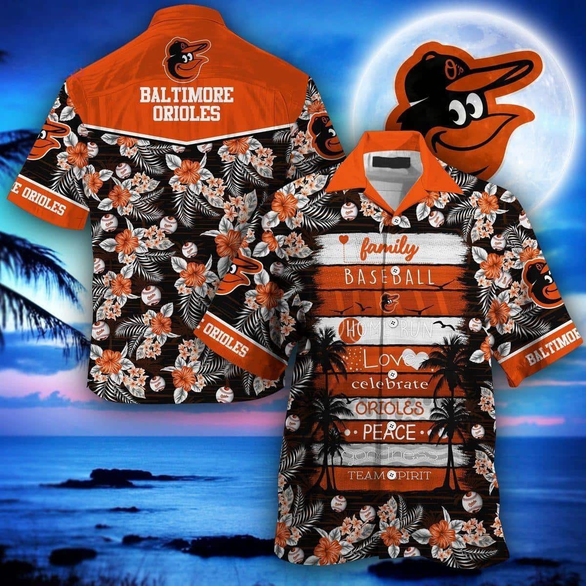 MLB Baltimore Orioles Hawaiian Shirt Family Baseball Homerun Love Team Spirit MLB Baltimore Orioles Hawaiian Shirt Family Baseball Homerun Love Team Spirit