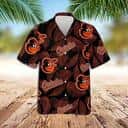 MLB Baltimore Orioles Hawaiian Shirt Palm Leaves Pattern Trendy Summer Gift MLB Baltimore Orioles Hawaiian Shirt Palm Leaves Pattern Trendy Summer Gift