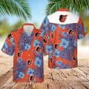 MLB Baltimore Orioles Hawaiian Shirt Tropical Palm Leaves MLB Baltimore Orioles Hawaiian Shirt Tropical Palm Leaves