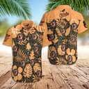 MLB Baltimore Orioles Hawaiian Shirt Tropical Palm Leaves Trendy Summer Gift