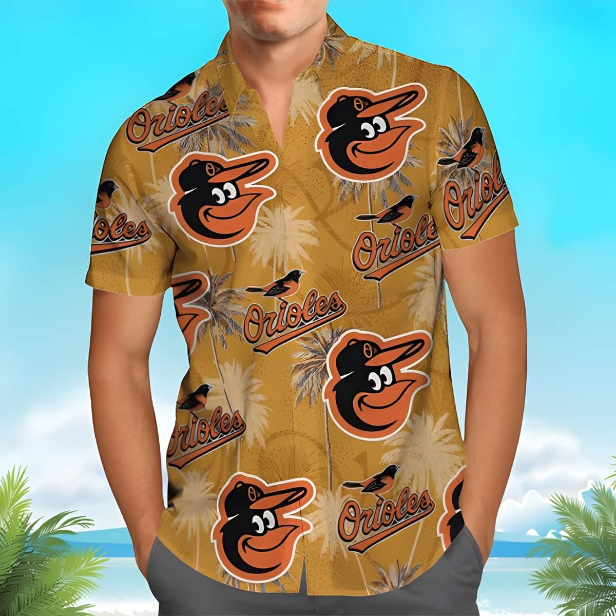 MLB Baltimore Orioles Hawaiian Shirt Summer Beach Gift MLB Baltimore Orioles Hawaiian Shirt Summer Beach Gift