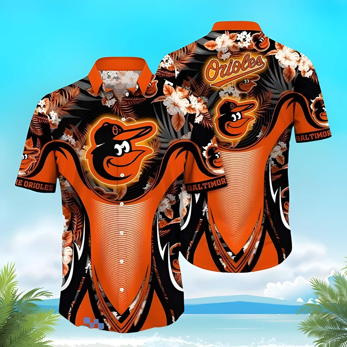 Summer Aloha Baltimore Orioles Hawaiian Shirt Gift For MLB Fans Summer Aloha Baltimore Orioles Hawaiian Shirt Gift For MLB Fans