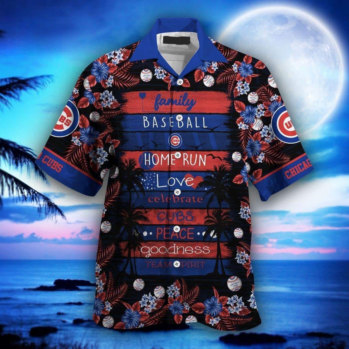MLB Chicago Cubs Hawaiian Shirt Family Baseball Homerun Team Spirit MLB Chicago Cubs Hawaiian Shirt Family Baseball Homerun Team Spirit