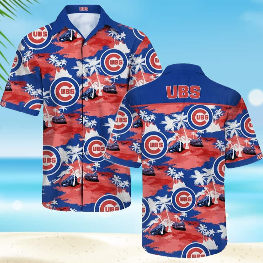 MLB Chicago Cubs Hawaiian Shirt Beach Vacation Gift Summer Aloha