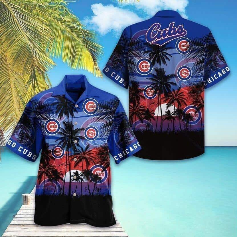 Vintage MLB Chicago Cubs Hawaiian Shirt Gift For Beach Lovers Vintage MLB Chicago Cubs Hawaiian Shirt Gift For Beach Lovers