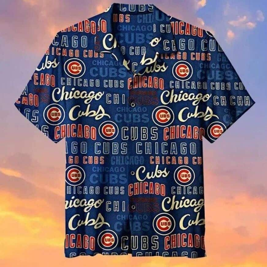 MLB Chicago Cubs Hawaiian Shirt Graphic Print Beach Lovers Gift