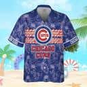MLB Chicago Cubs Hawaiian Shirt Hibiscus Flowers Pattern Summer Vacation Gift MLB Chicago Cubs Hawaiian Shirt Hibiscus Flowers Pattern Summer Vacation Gift